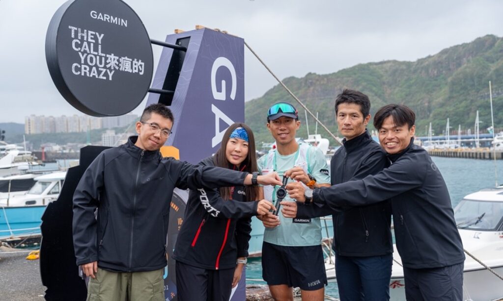 Garmin山海極限大接力集結臺灣五位頂尖極限運動員，以fēnix 8 作為全程不斷電接力棒。(圖片提供：Garmin)